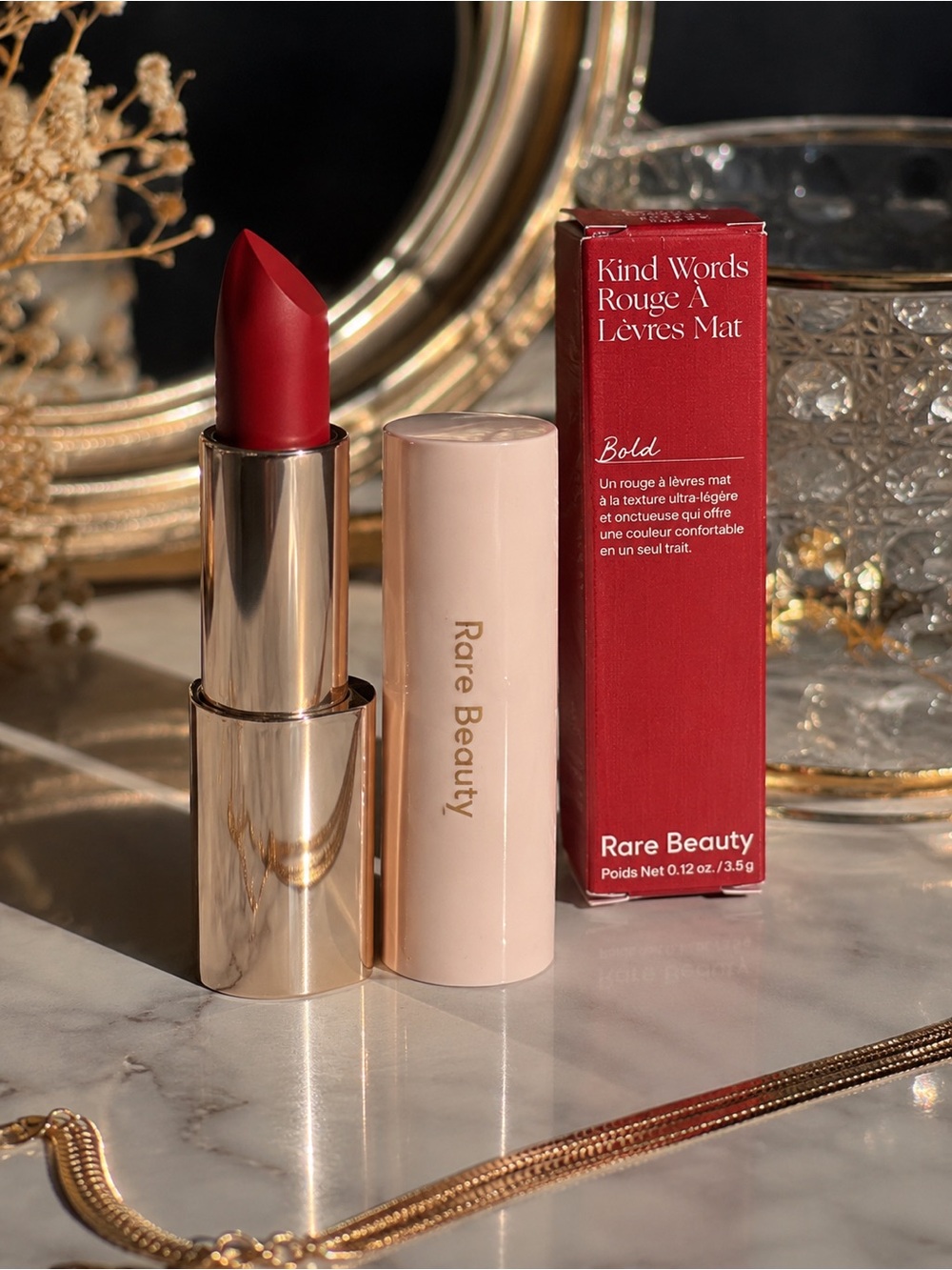 Rare Beauty Kind Words Matte Lipstick – Bold 💄✨